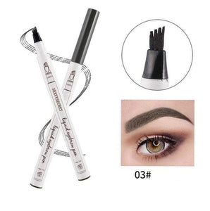 Your Choice of 4 Colors 4 Head Eyebrow Pencil - Etyn Online {{ product_tag }}