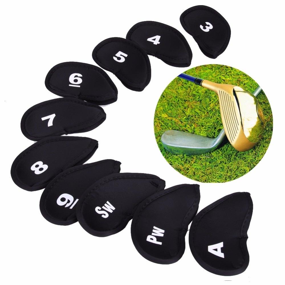 10pcs Golf Club Head Covers Set - Etyn Online {{ product_tag }}