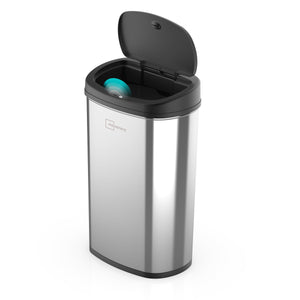 13.2 Gal/50 L Motion Sensor Kitchen Garbage Can, Stainless Steel - Etyn Online {{ product_tag }}