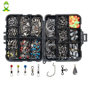 160 Pieces Fishing Tackle Box with Accessories Kit - Etyn Online {{ product_tag }}