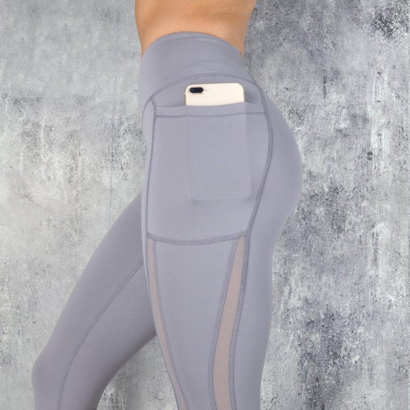 Sexy Fitness High Waist Mesh Women Leggings - Etyn Online {{ product_tag }}