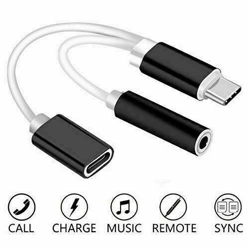2-in-1 Type-C to 3.5 mm Audio Jack Headphone Audio Adapter And Charging Adapter - Etyn Online {{ product_tag }}