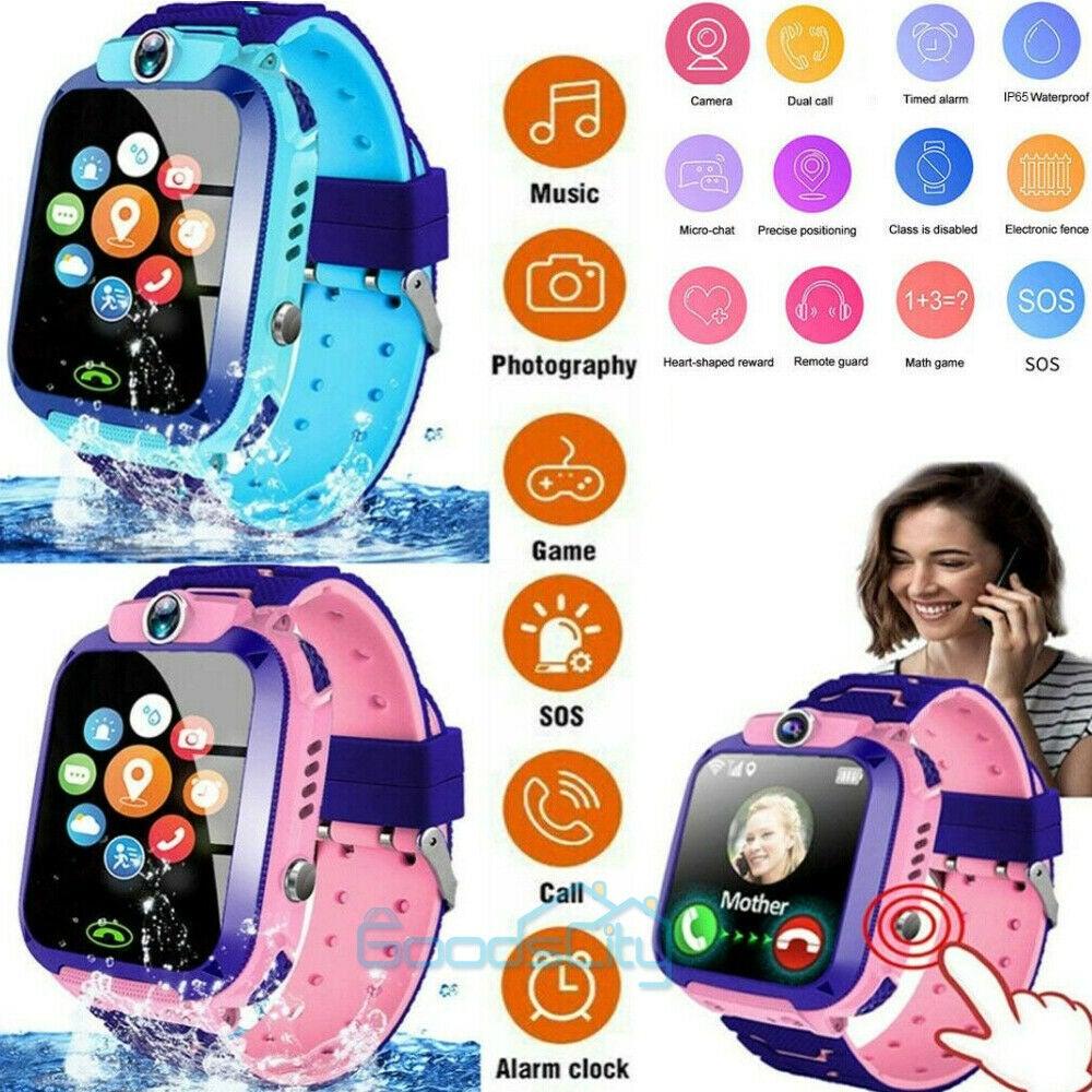 2021 NEW Waterproof Kids Smart Watch Anti-lost Safe GPS Tracker SOS Call A+ - Etyn Online {{ product_tag }}