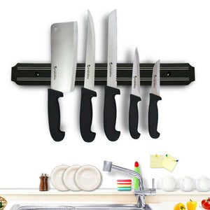 21.6 “ Wall Mount Magnetic Knife Scissor Storage Holder Rack Strip Kitchen Tool - Etyn Online {{ product_tag }}