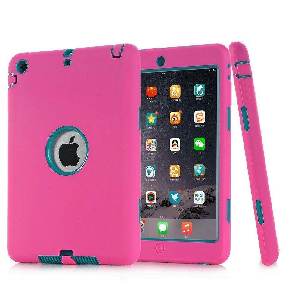For iPad 2 3 4 /mini 1 2 3 Shockproof Armor Military Heavy Duty Case Cover kids - Etyn Online {{ product_tag }}