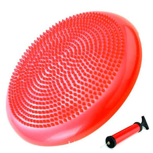 PVC Inflatable Yoga Massage Ball Training Cushion Massage Mat Ball Dish - Etyn Online {{ product_tag }}
