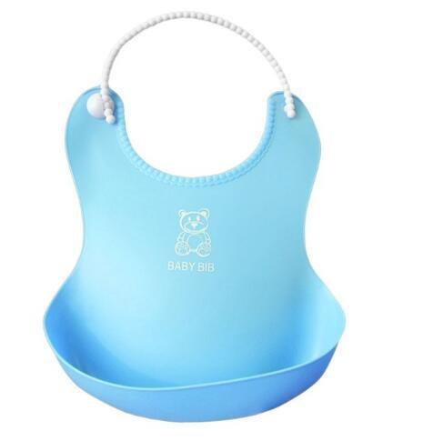 Baby Infant Toddler Waterproof Silicone Bib - Etyn Online {{ product_tag }}