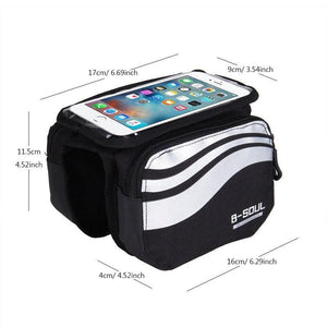 Bicycle Front Touch Screen Phone Bag 5.7 inch Cellphone Bag Bicycle Accessory - Etyn Online {{ product_tag }}