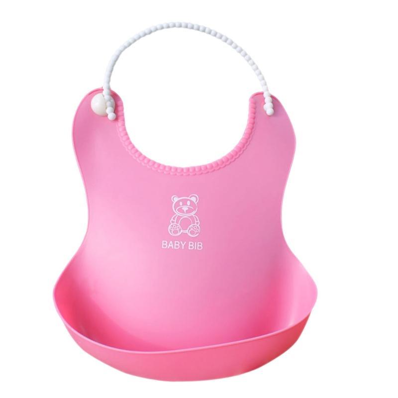 Baby Infant Toddler Waterproof Silicone Bib - Etyn Online {{ product_tag }}