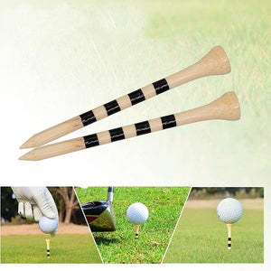 Professional Golf Bamboo Tees Natural Color - Etyn Online {{ product_tag }}