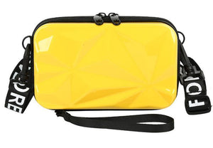 Small Women's Messenger Hard Shell Box Small Square Bag - Etyn Online {{ product_tag }}