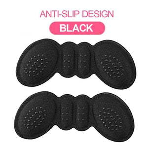 Two pairs Women Insoles Adhesive Heel Liner Grips Protector Sticker - Etyn Online {{ product_tag }}