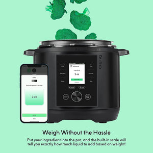 CHEF iQ World’s Smartest Pressure Cooker, Pairs with App Via WiFi for Meals in an Instant 6 Qt - Etyn Online {{ product_tag }}