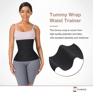 Feelin Girl Waist Trainer for Women Tummy Wrap Plus Size - Etyn Online {{ product_tag }}