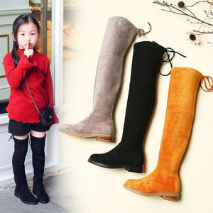 Fashion Autumn Children Over Knee Boots Shoes - Etyn Online {{ product_tag }}