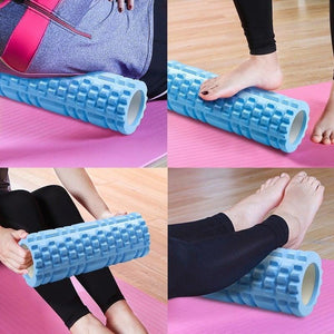 Yoga Column Gym Fitness Foam Roller. Great for Pilates, Yoga Exercises, Back Muscle with a Massage Roller - Etyn Online {{ product_tag }}