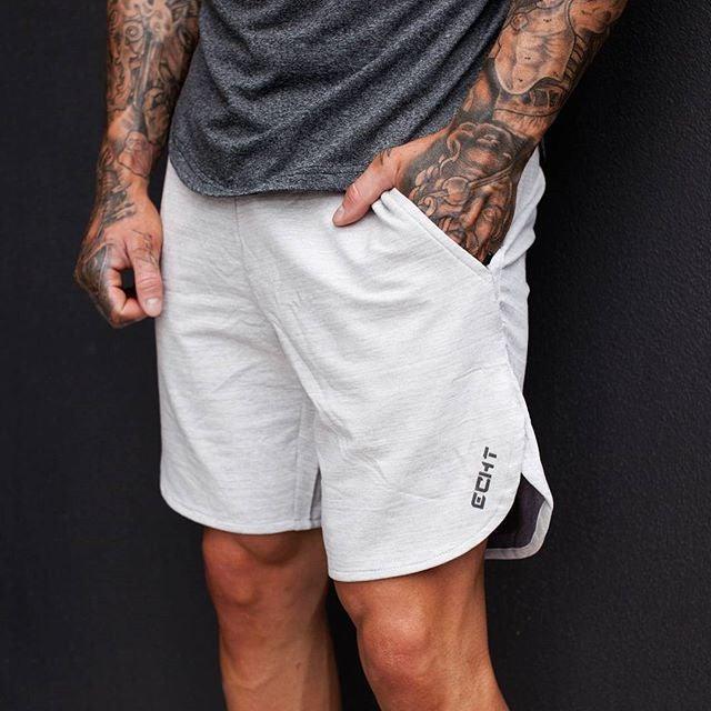 Men Running Shorts Exercise Gym Shorts Breathable Quick Dry - Etyn Online {{ product_tag }}