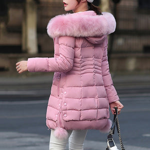 Faux Fur Parkas Women Down Jacket Winter Jacket Women Thick Snow Wear Winter Coat Lady Clothing Female Jackets Parkas - Etyn Online {{ product_tag }}
