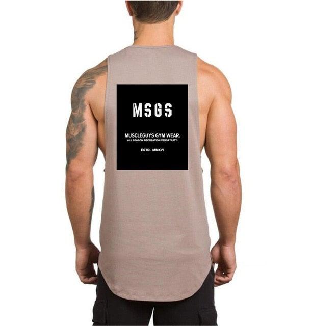 Men Fitness Sleeveless Vest Tank Top - Etyn Online {{ product_tag }}