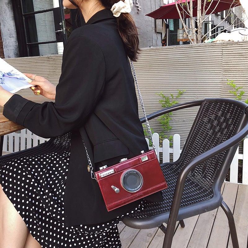 Luxury Fashion Camera Shape Clutch Shoulder Handbag for Women - Etyn Online {{ product_tag }}