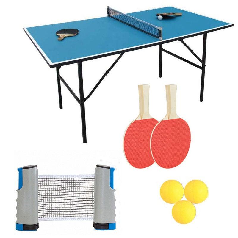 Portable Sport Table Tennis Set 1.7M Retractable Net for Workout Training - Etyn Online {{ product_tag }}