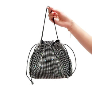 Diamond Handbag Vintage Crystal Design Evening Bag Wedding Party Bride Clutch Bag - Etyn Online {{ product_tag }}