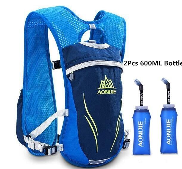 AONIJIE Running Marathon Hydration Nylon 5.5L Outdoor Running Bags Hiking Backpack Vest Marathon Cycling Backpack - Etyn Online {{ product_tag }}