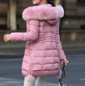 Faux Fur Parkas Women Down Jacket Winter Jacket Women Thick Snow Wear Winter Coat Lady Clothing Female Jackets Parkas - Etyn Online {{ product_tag }}