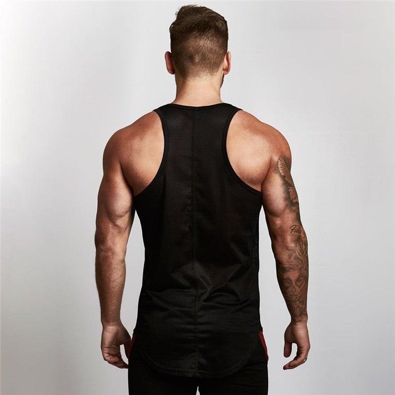 Fitness Men Tank Top Men's Bodybuilding Stringers Tank Tops Singlet Brand Clothing men Sleeveless Shirt - Etyn Online {{ product_tag }}
