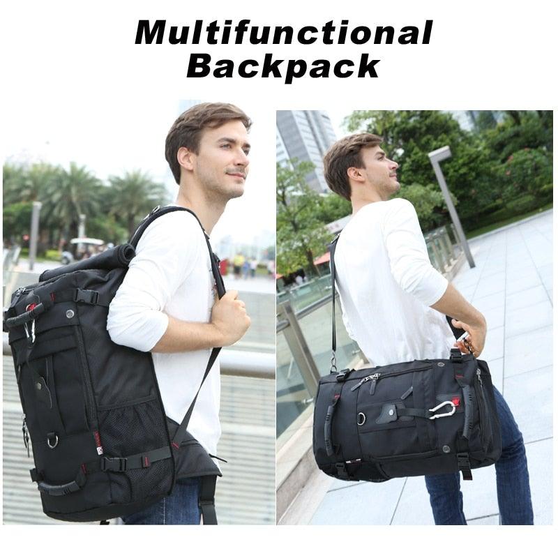 Waterproof Men's Backpack Travel Bag Large Capacity Versatile Utility Mountaineering Multifunctional - Etyn Online {{ product_tag }}