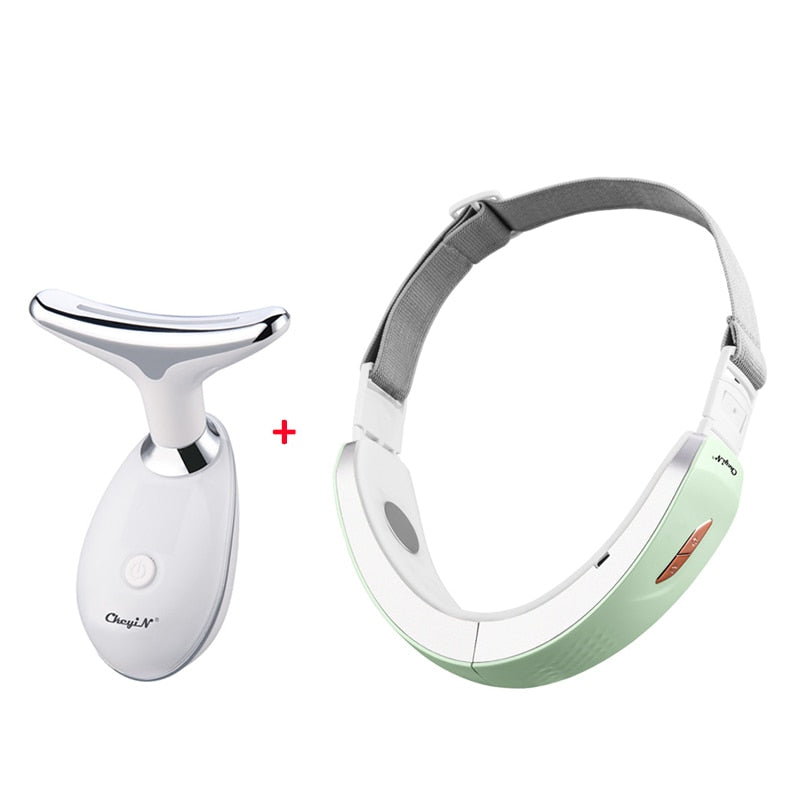Face Massager V-Face Lifting Belt Massage Shaping Slimming Double Chin Reducer - Etyn Online {{ product_tag Health & Beauty }}