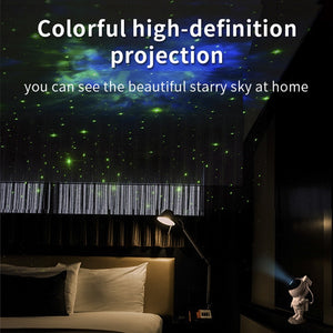 Galaxy Star Projector Starry Sky Night Light Astronaut Lamp - Etyn Online {{ product_tag Home Improvement }}