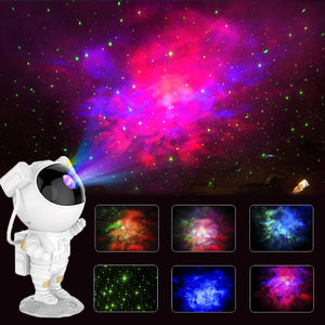Galaxy Star Projector Starry Sky Night Light Astronaut Lamp - Etyn Online {{ product_tag Home Improvement }}
