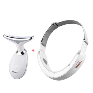 Face Massager V-Face Lifting Belt Massage Shaping Slimming Double Chin Reducer - Etyn Online {{ product_tag Health & Beauty }}