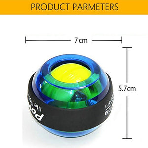 LED Wrist Ball Trainer Gyroscope Strengthener Fitness Equipment - Etyn Online {{ product_tag }}