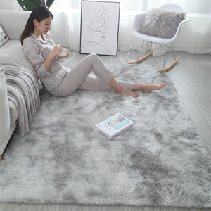 Plush Carpet for Living Room Fluffy Rug Table Mat Bed Nordic Style - Etyn Online {{ product_tag Home Improvement }}