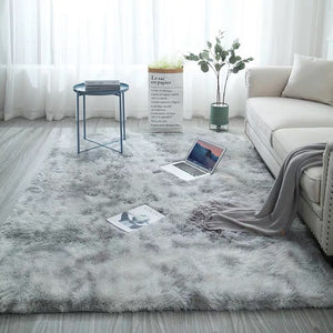 Plush Carpet for Living Room Fluffy Rug Table Mat Bed Nordic Style - Etyn Online {{ product_tag Home Improvement }}