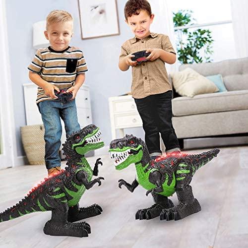 RC Dinosaur Electric Dino Tyrannosaurus Rex Animal Remote Control Walking Roar - Etyn Online {{ product_tag }}