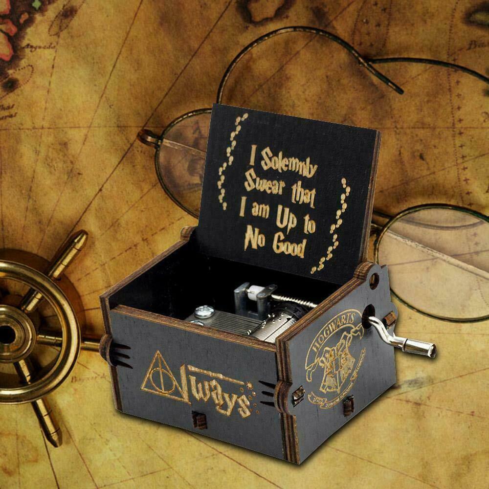 "Harry Potter" Wooden Music Box - Etyn Online {{ product_tag Music Boxes }}