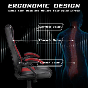 Computer Gaming Chair Ergonomic Office Chairs Executive Swivel Racing Recliner - Etyn Online {{ product_tag }}