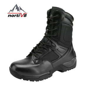 NORTIV 8 Men Desert Military Combat Tactical Work Boots Hiking Motorcycle Boots - Etyn Online {{ product_tag }}