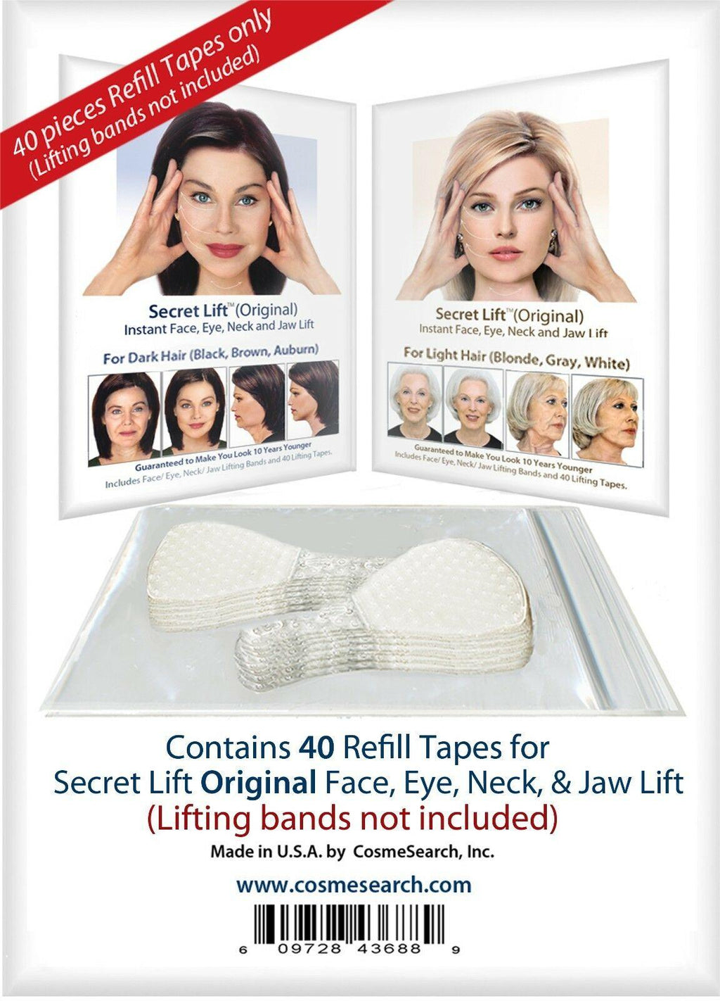Instant Face Lift and Neck Lift -Secret Lift Tapes - Etyn Online {{ product_tag }}