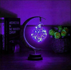 Galaxy Kids Night Light The Enchanted Lunar Twinkling Moon Lamps Bedroom Lights - Etyn Online {{ product_tag }}