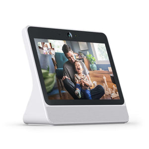 Portal Facebook Smart Camera Hands Free Video Calling Alexa 10" Display - White - Etyn Online {{ product_tag }}
