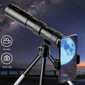 Super Telephoto Zoom Portable Monocular Telescope w/Tripod + Clip - Etyn Online {{ product_tag }}