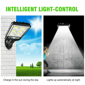 300W/450W/600W Solar Wall Light Motion Sensor Outdoor Garden Security Street Lamp - Etyn Online {{ product_tag }}