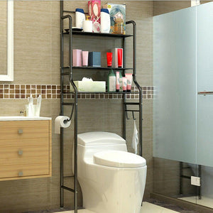 3 Shelf Over The Toilet Bathroom Space Saver Metal Towel Storage Rack Organizer - Etyn Online {{ product_tag }}