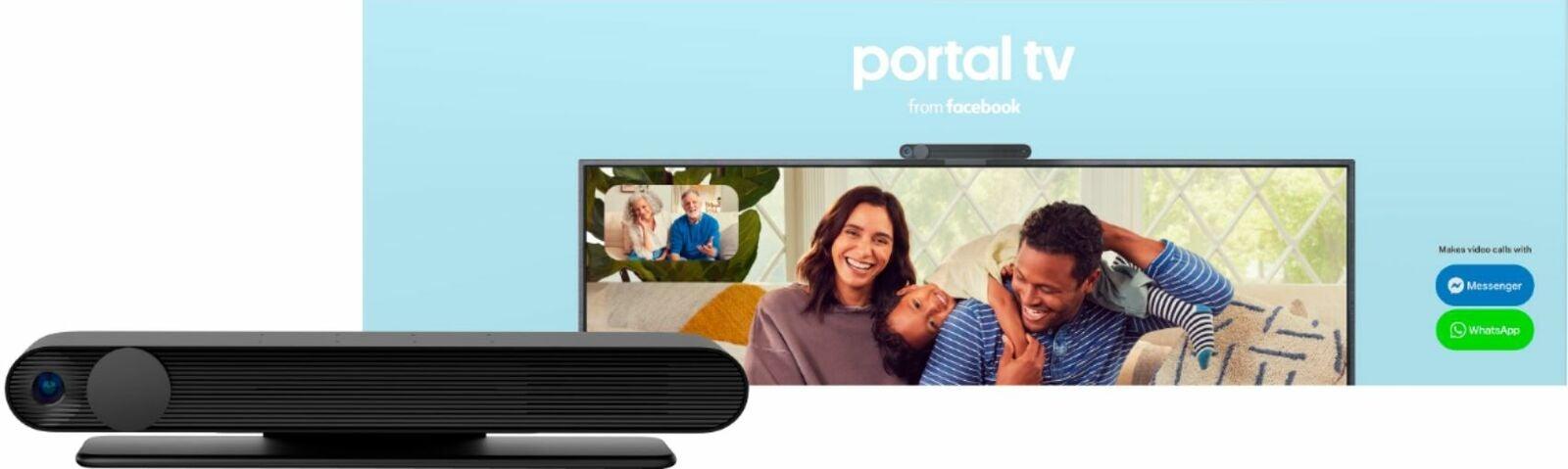 Portal TV Smart Video Calling on Your TV with Alexa - Black - Etyn Online {{ product_tag }}
