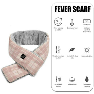 USB Heated Scarf with Neck Heating Pad - Etyn Online {{ product_tag }}