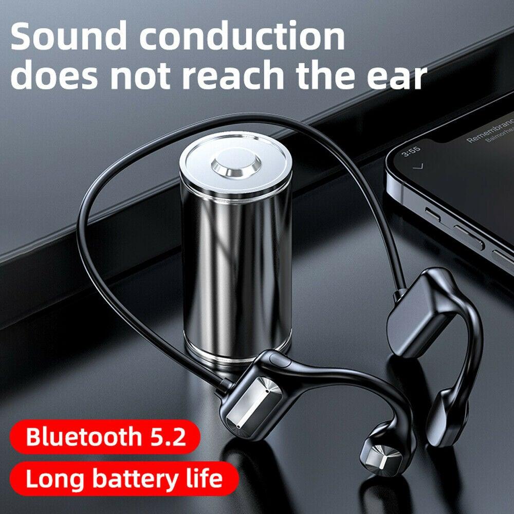 Bluetooth 5.2 Bone Conduction Headset Wireless Outdoor Sports Headphones - Etyn Online {{ product_tag }}